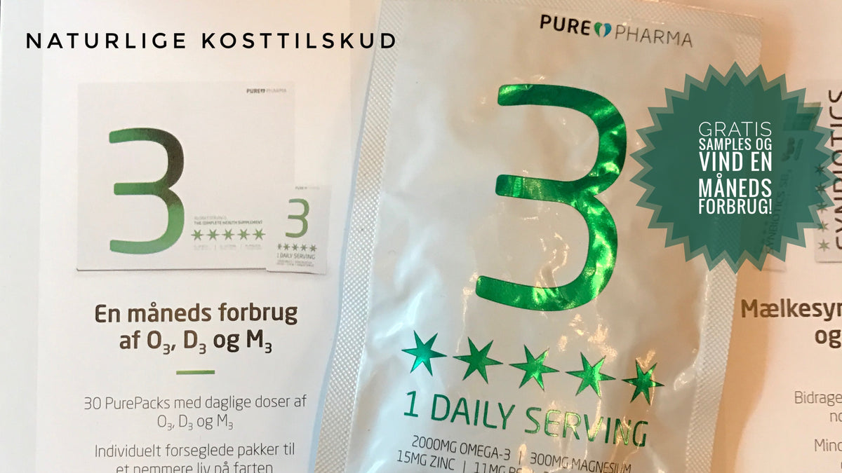 Få GRATIS samples fra PurePharma!
